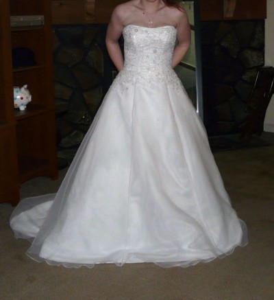 Show me your wedding dresses that are UNDER $500 =) :  wedding P1010345