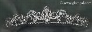 Please show me your VEILS or other HAIR ACCESSORIES! :  wedding veil headband comb pins hair accessories Aatiara959c