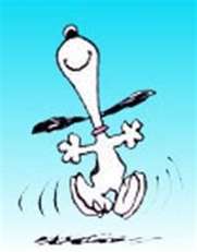 10,000 Posts!!    Happy Dance!!! :  wedding Snoopy