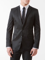Groom in Tux Groomsmen in suits : wedding groom tux suits Suit