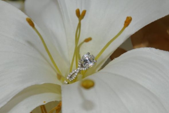 Moissante ring help! : wedding moissante ring Engaged2