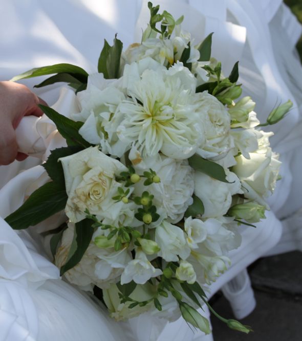 Who had peonies? How much did they cost? :  wedding Bouquet Small