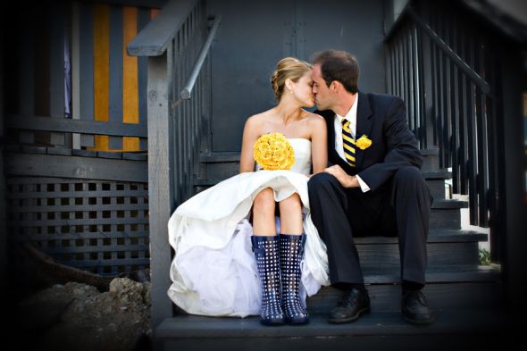 Rain tomorrow?  Seriously?  I may have a total breakdown. :  wedding Rain 04