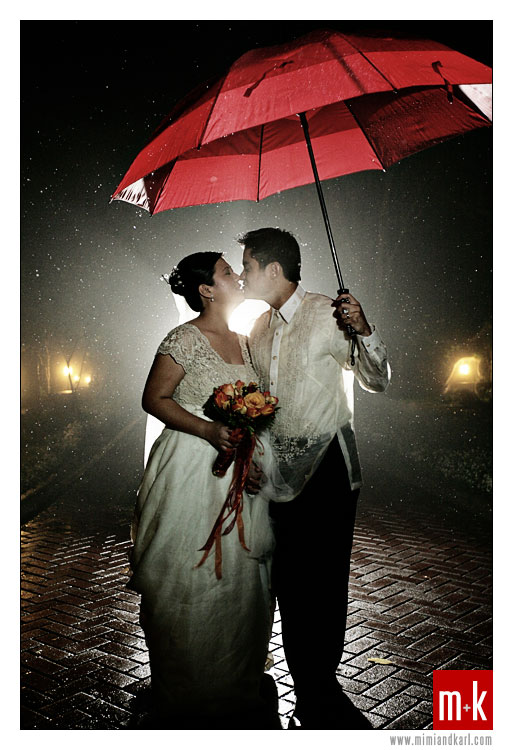 Rain tomorrow?  Seriously?  I may have a total breakdown. :  wedding Rain 05