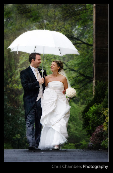 Rain tomorrow?  Seriously?  I may have a total breakdown. :  wedding Rain 09