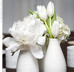 Reception Decor Help? : wedding White Centerpieces