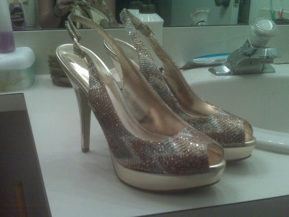 What shoes are you wearing with your wedding dress? :  wedding shoes wedding shoes bridal shoes shoe IMG00829