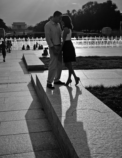 Nati-Lyte's Engagement Pics In DC