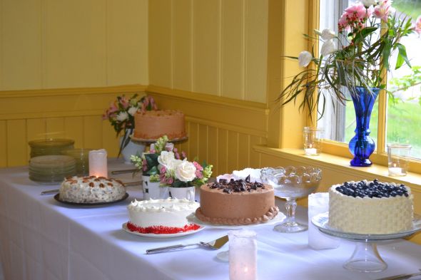 Cakes for Small Weddings--Post Pics Please! :  wedding small wedding cakes Cakebuffet