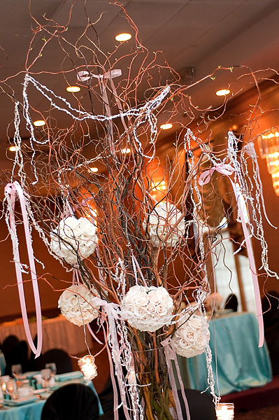 I think we had the curly willow branches though but the hanging balls of 