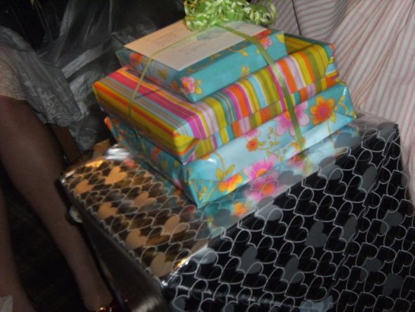 loved my aqua & red themed bridal shower! lots of pics! :  wedding bridal shower Bs16