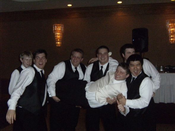 yay!!! i'm officially a mrs!!! :) :  wedding Crazy Boys