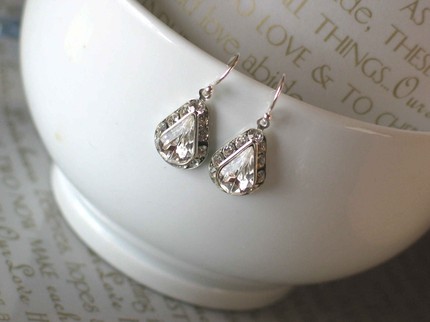 Show me your earrings! :  wedding Earrings1