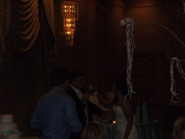yay!!! i'm officially a mrs!!! :) :  wedding Feeding Cake