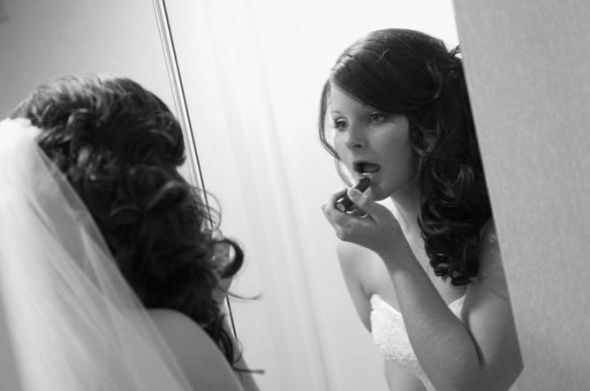 I'm a Mrs! Professional pics (and lots of them)! : wedding Lipstick