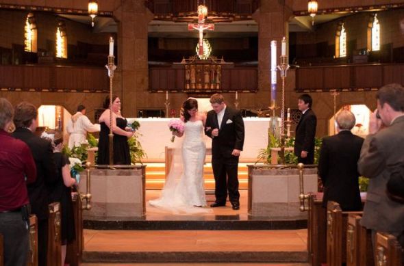 I'm a Mrs! Professional pics (and lots of them)! : wedding Steppingdown