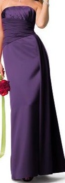 bridesmaids in purple
