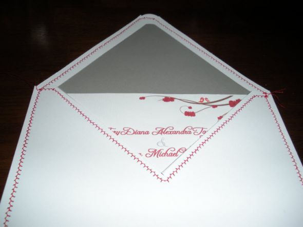 I don't like the first half of my DIY invitations... and I've already made them. :  wedding invitations DSCN1179