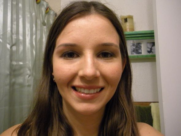 My DIY Makeup Trial :  wedding makeup trial DSCN1440