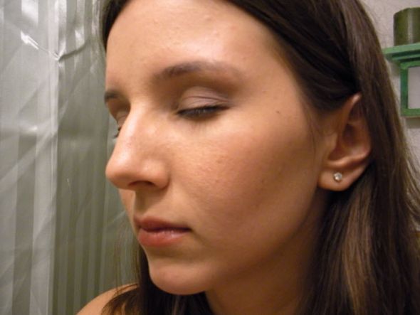 My DIY Makeup Trial :  wedding makeup trial DSCN1442