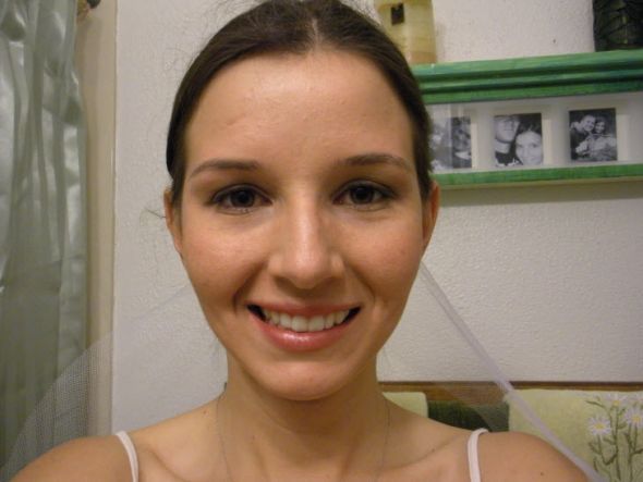 My DIY Makeup Trial :  wedding makeup trial DSCN1443