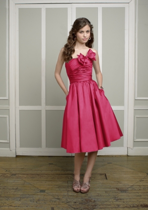 Help me find hot pink bridesmaids dresses :  wedding hot pink bridesmaids Img0 Fuchsia Medium