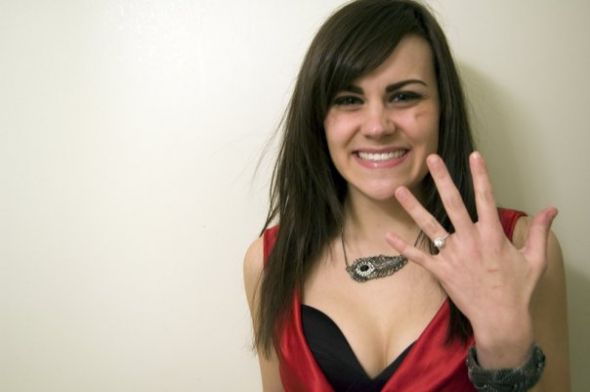 Show 'em off ladies! :) :  wedding Meering