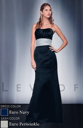 help me choose BM dress colors :  wedding bill levkoff euro navy style 966 Navyperiwinkle
