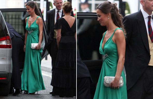 Kate's Reception Dress :  wedding kate middleton dress Pippa