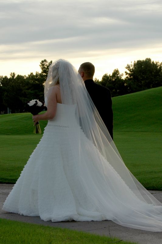 Veil: Ivory Cathedral Length : wedding veil ivory cathedral length Caminiti 075