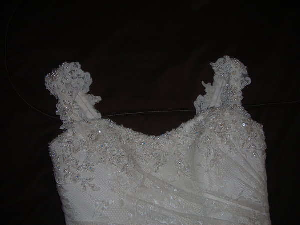 halter strap, yes or no? :  wedding halter strapless halter strap alterations After Lace Straps From Projectwedding