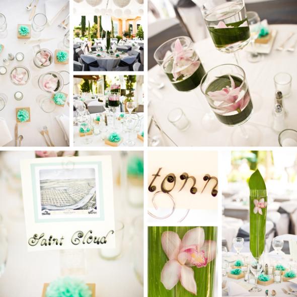 Simple Orchid Centerpieces wedding Centerpieces