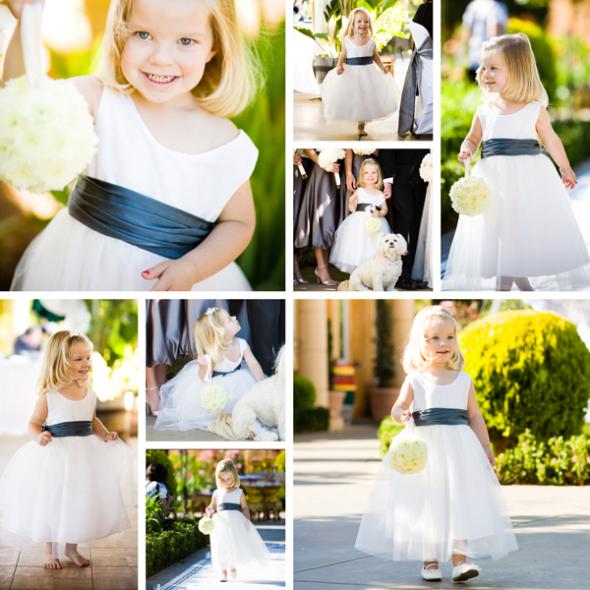 Flower Girl Dress: Target dress, Nimli Sash