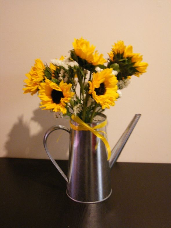 What do you think of my Centerpiece wedding centerpiece sunflowers 