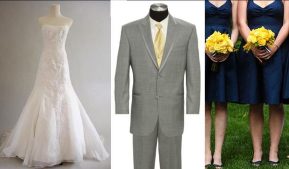 Navy Yellow colors Gray Tuxedo wedding menswear Board 2 years ago