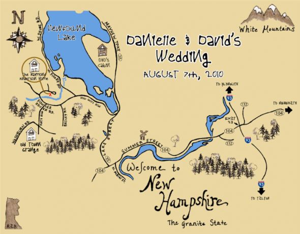 DIY Invitation Map? :  wedding diy map invitation Wedding Map