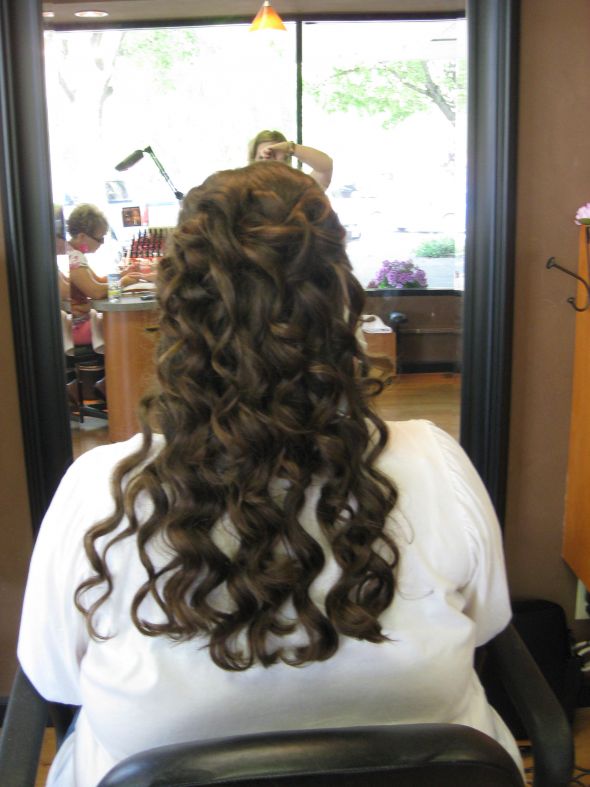 Show me YOUR wedding hair! :  wedding 018