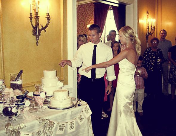 Camrie Getting Married?! More Pics! :  wedding camrie labor day wedding candy buffet gardencourt CrossProcessed CakePoint