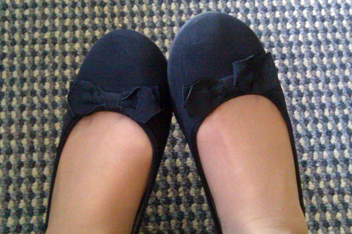 Tell me your favorite pair of flats :  wedding IMAG0318