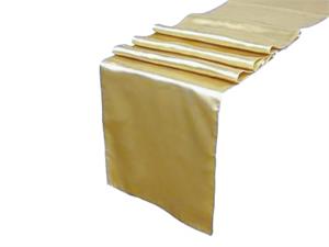 Help! Satin or Taffeta :  wedding table runners satin taffeta TAB SATIN RUN CHAMP