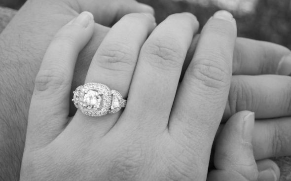 Engagement at the Smokey Mountains :  wedding engagement mountains Withthisring