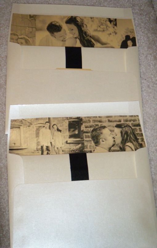 Envelope Liners :  wedding black gold diy Picture 128
