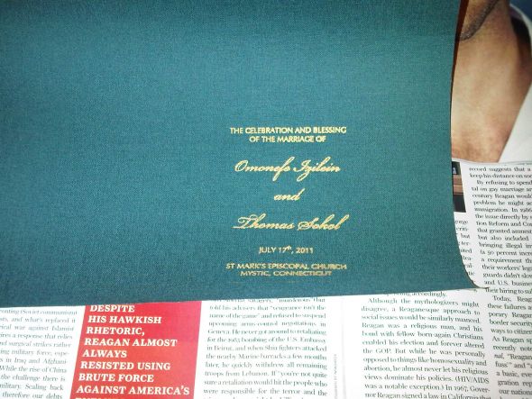 Teal and Gold programs books in progress :  wedding bookbinding bookcloth teal gold diy Goccoed Bookcloth