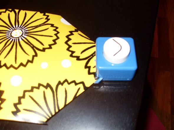 My First DIY Project - Envelope Liners! :  wedding diy std paper Rounding The Corner