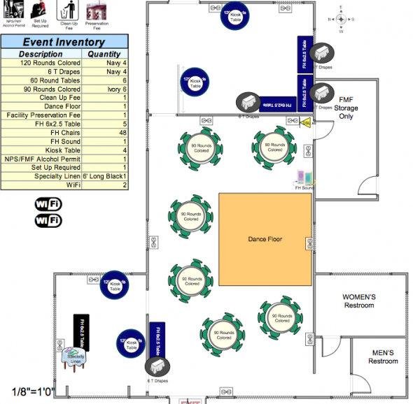 Help! Need ideas for decorating open space for wedding party! :  wedding firehouse decorations party Screen Shot 2010 08 02 At 12.27.58 AM