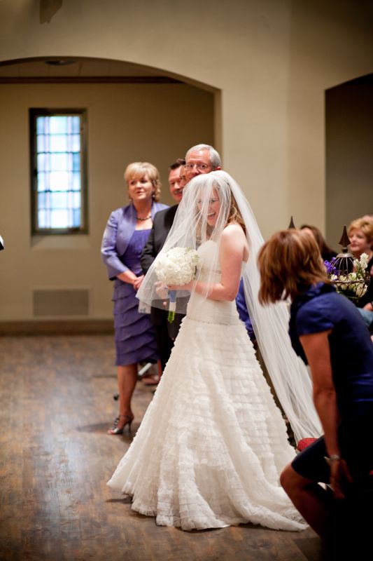 Ceremony pro pics! :D :  wedding ceremony cornflower blue hydrangea delphinium 0035 Favorites