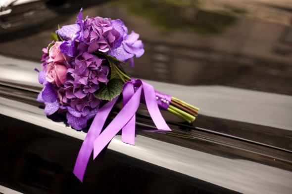  different shades of purple Purple bouquet ideas wedding Bouquet
