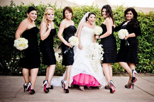 Please help me decide. With or without underskirt : wedding Pink