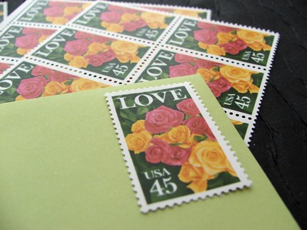 2010 Love Stamp : wedding Love Stamp