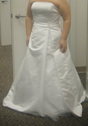 David's Bridal Gowns...who has one? : wedding davids bridal full figured 1 budget Dress